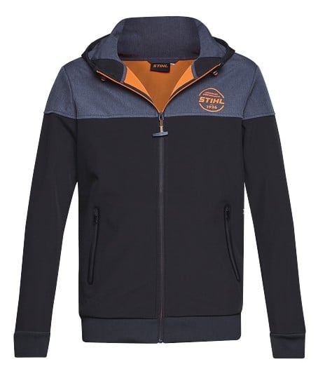 Stihl Softshell jas L LOGO-CIRCLE Zwart - 4209100156 04209100156