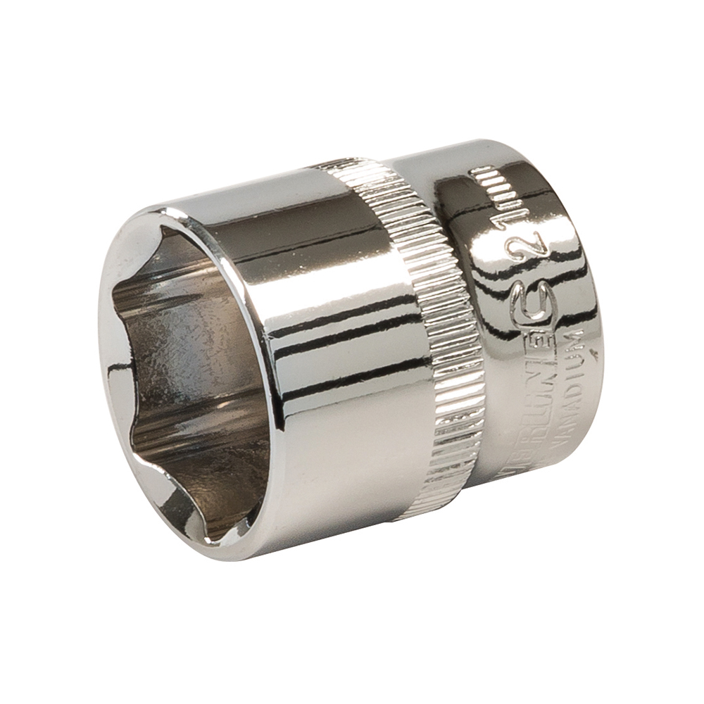 Silverline Zeskantige 3/8 metrische dop 21 mm