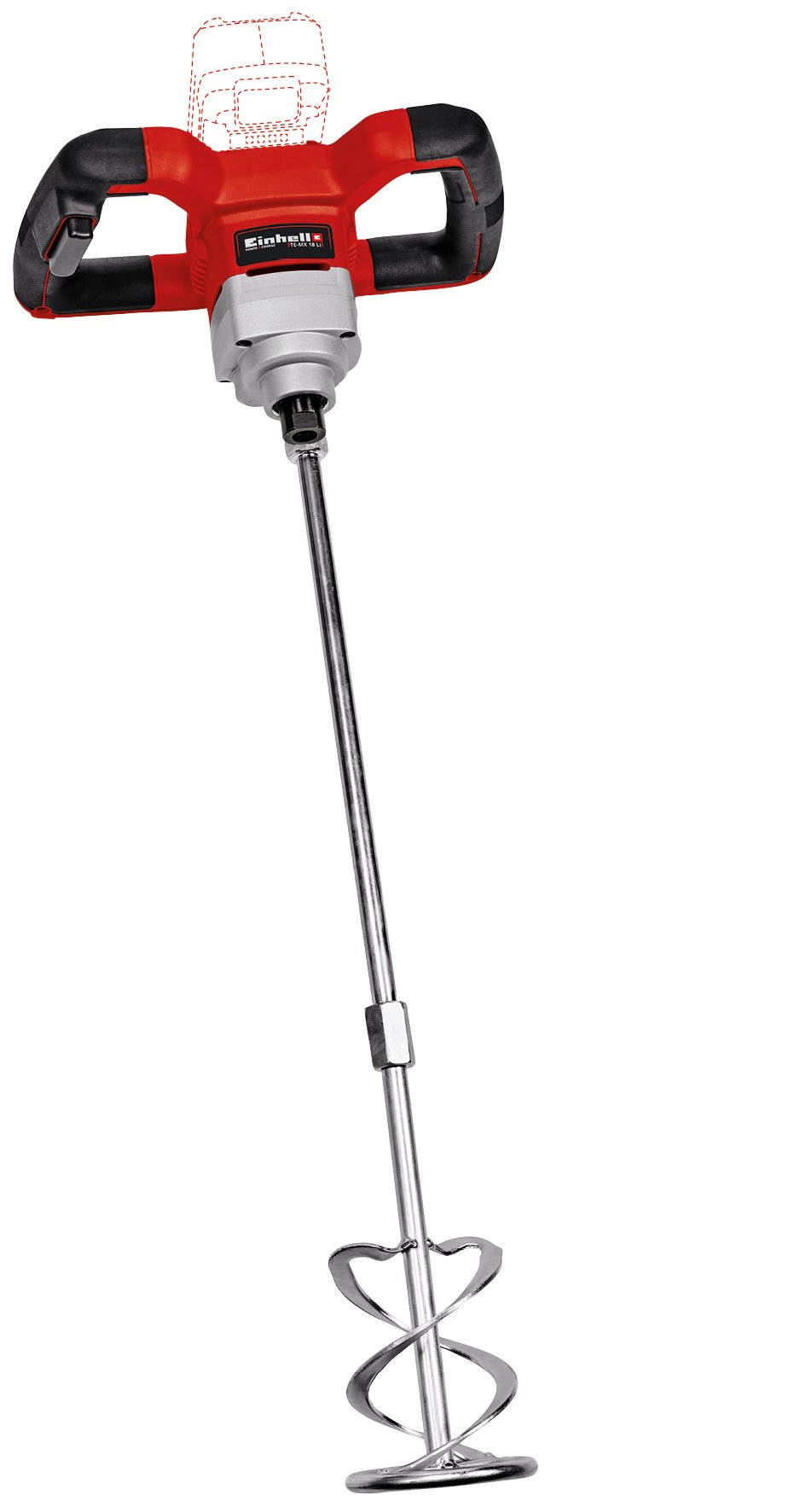 Einhell TE-MX 18 Li Solo - Accu Verf-/Mortelmenger | 18V | Zonder accu's en lader - 4258760