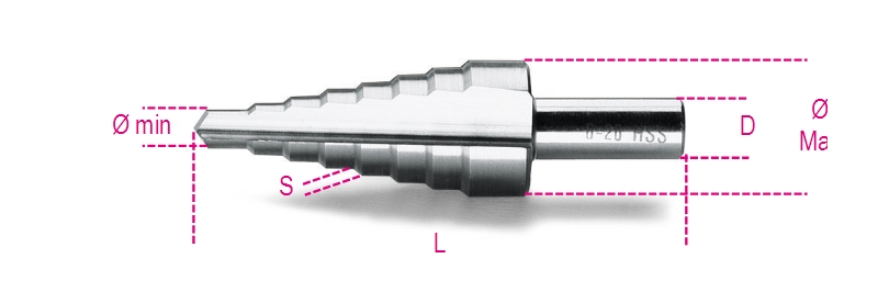 Beta Trapboren HSS 425/4 - 004250016