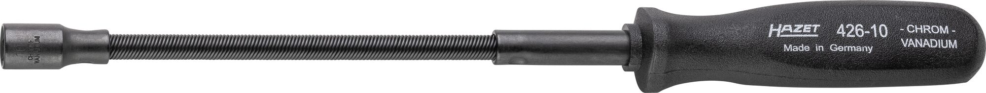 HAZET Dopsleutel · flexibel 426-10 · Buiten-zeskant-profiel · SW 10 mm