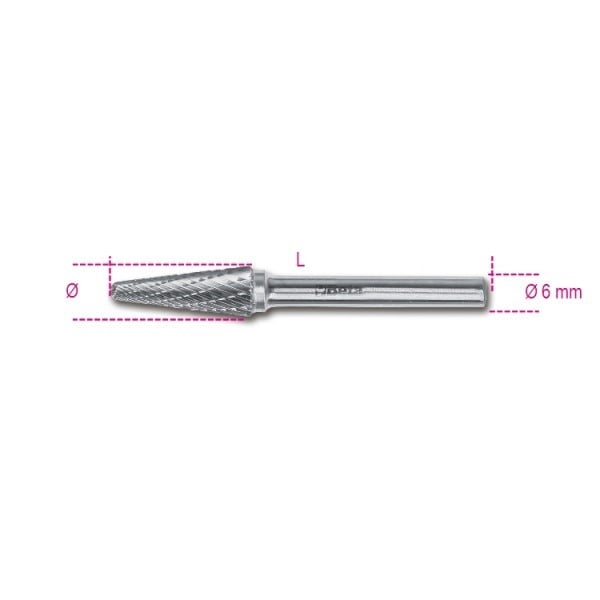 Beta 426MD/TA6 Hardmetalen frezen - 004260535 004260535