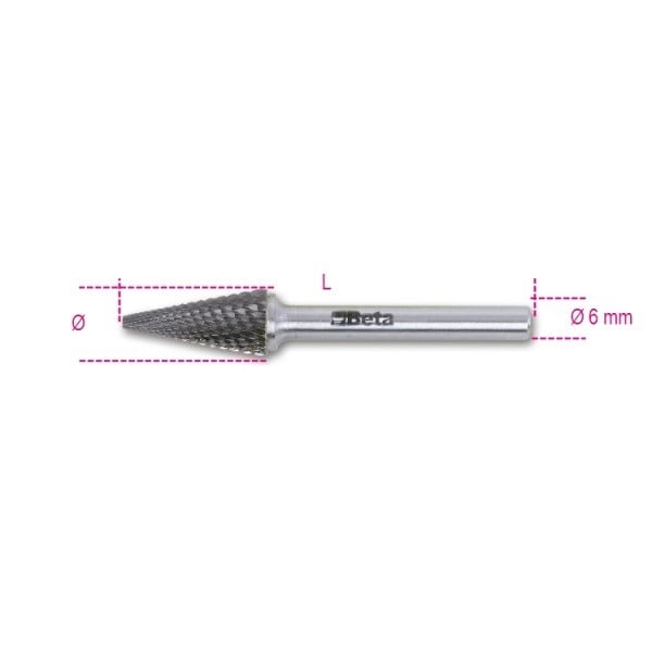 Beta 426MD/T6 Hardmetalen frezen - 004260536 004260536