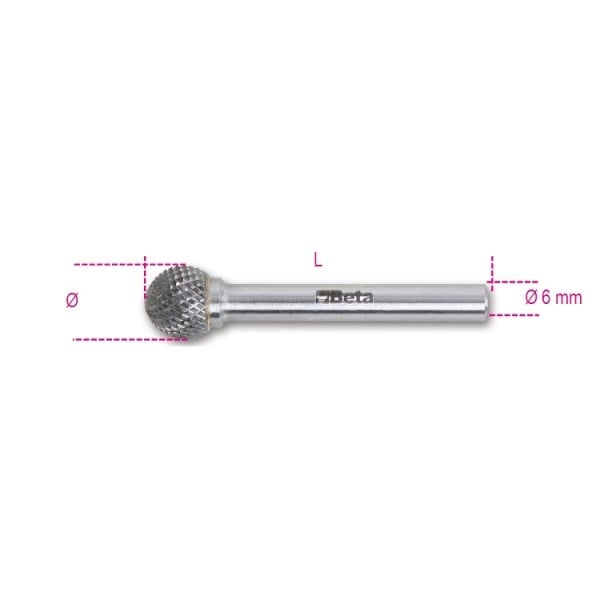 Beta 426MD/S6 Hardmetalen frezen - 004260538 004260538