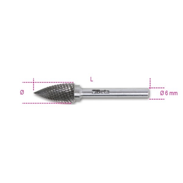 Beta 426MD/F9,5 Hardmetalen frezen - 004260544 004260544