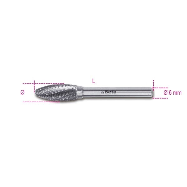 Beta 426MD/OG10 Hardmetalen frezen - 004260547 004260547