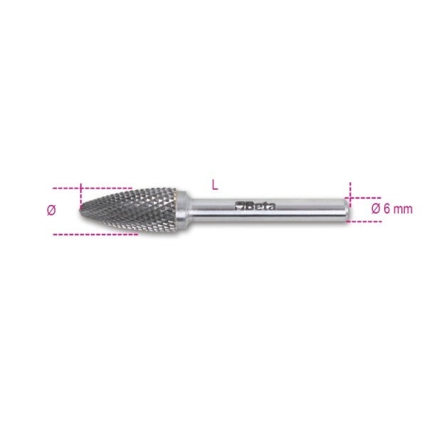 Beta 426MD/FA9,5 Hardmetalen frezen - 004260549 004260549