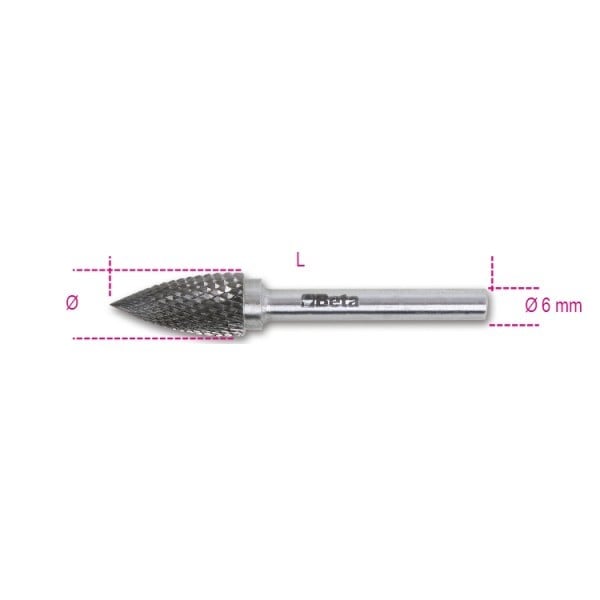 Beta 426MD/F16 Hardmetalen frezen - 004260554 004260554
