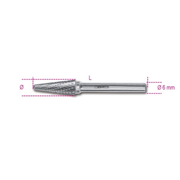 Beta 426MD/TA16 Hardmetalen frezen - 004260555 004260555