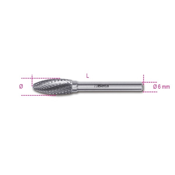 Beta 426MD/OG16 Hardmetalen frezen - 004260557 004260557