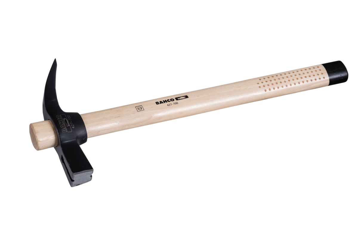 Bahco Klauwhamer | Spaans model | rubber grip | hickoryhouten handgreep | 29 mm | 700 g 427-700