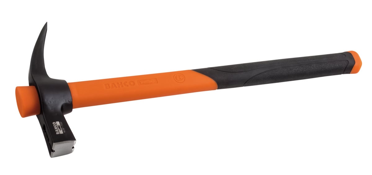 Bahco Klauwhamer | Spaans model | rubber grip | fiberglas handgreep | 28 mm | 700 g 428-700
