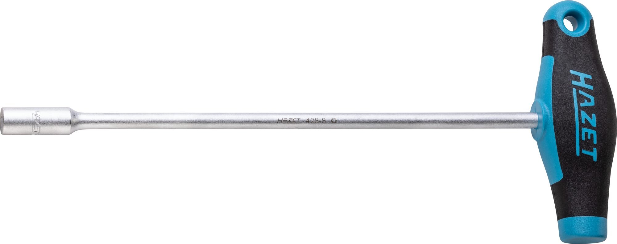 HAZET Dopsleutel · met T-greep 428-8 · Buiten-zeskant-profiel · SW 8 mm