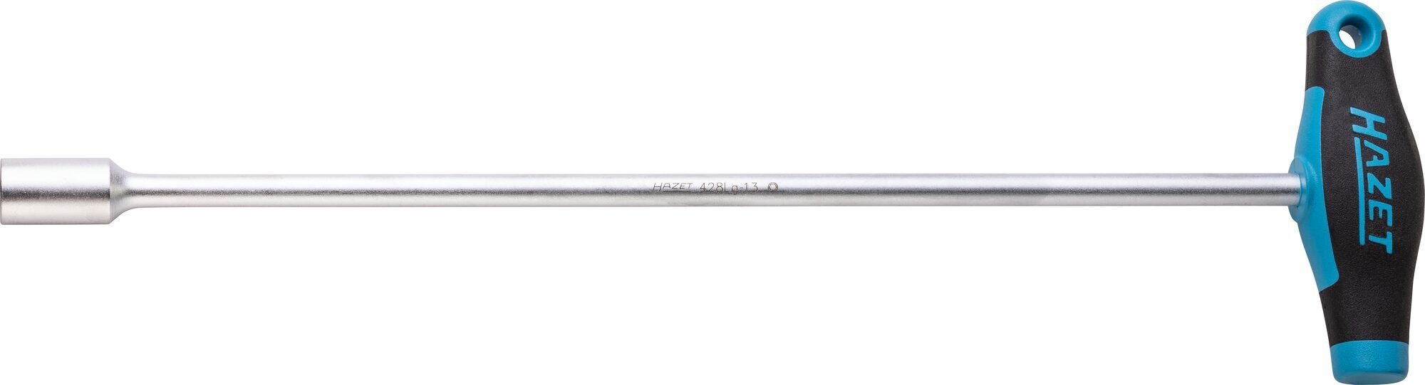 HAZET Dopsleutel · met T-greep 428LG-13 · Buiten-zeskant-profiel · SW 13 mm
