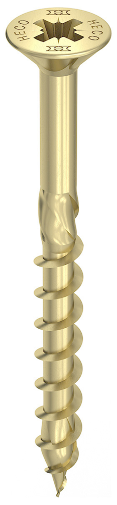 Heco Topix-plus 3,5 x 50 vk pozi dd geelverz; 500 stuks - HC60341