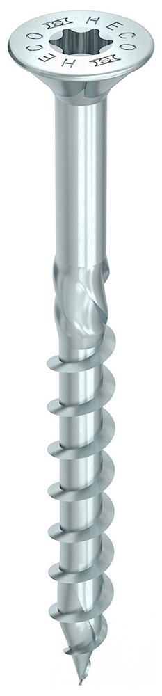 Heco Topix-plus 8,0 x 90 vk T-40 dd verz; 100 stuks - HC61251