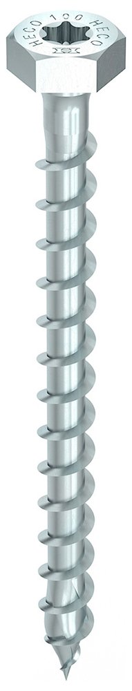 Heco Topix-plus 10,0 x 80, combi 6kt kop + T-40 vd verz; 50 stuks - HC61478