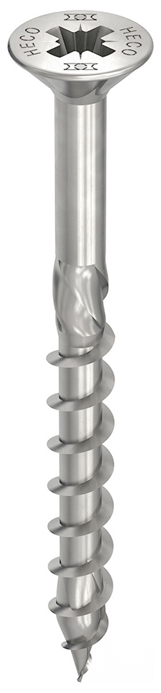 Heco Topix-plus 6,0 x 120 vk pozi dd rvs A2; 100 stuks - HC61832