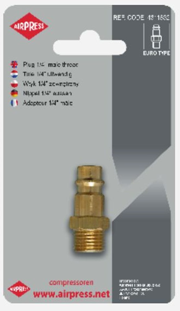 Airpress Tule Type Euro 1/2 Ext. - 4311535