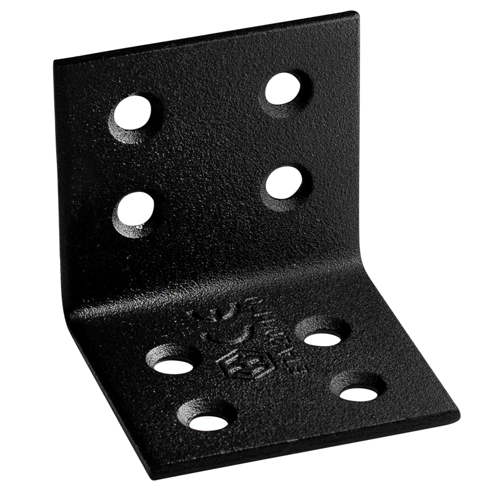 Waelbers Versterkingshoek 40x40mm zwart TXT - 50 Stuk(s) - 4318.11