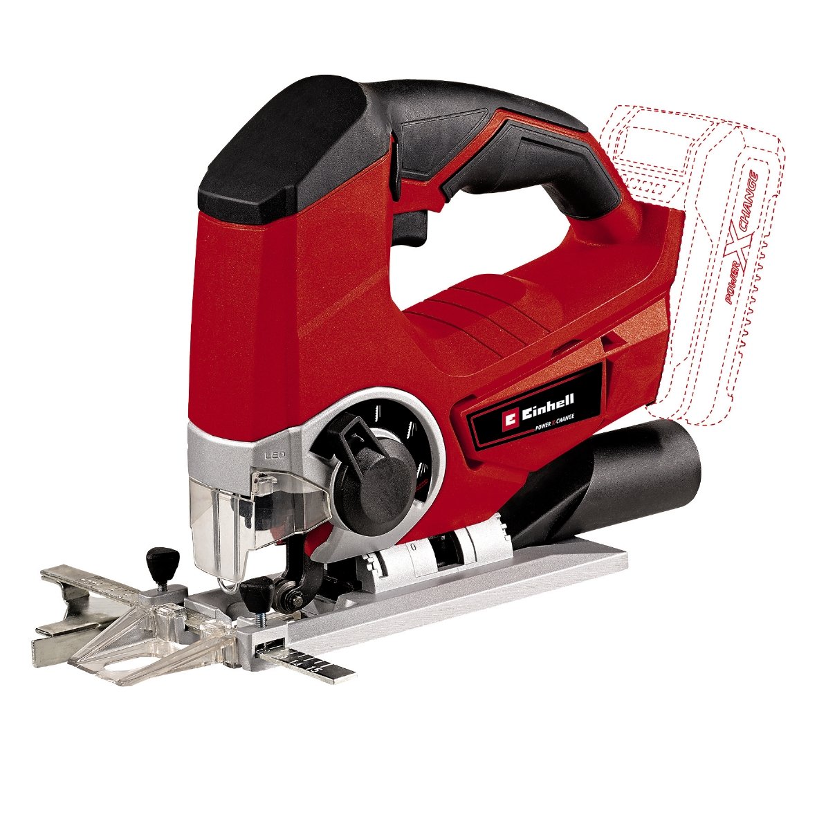 Einhell TE-JS 18/80 Li Solo - Accu Decoupeerzaag | 18V | 2400/min | Zonder accu en lader - 4321200 - 4321200