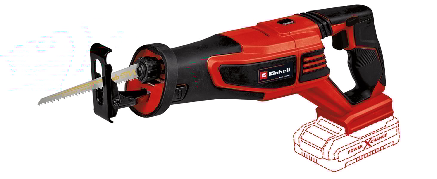Einhell TP-AP 18/28 Li BL Solo - Accu Reciprozaag | 18V | Zonder accu en lader - 4326310 - 4326310