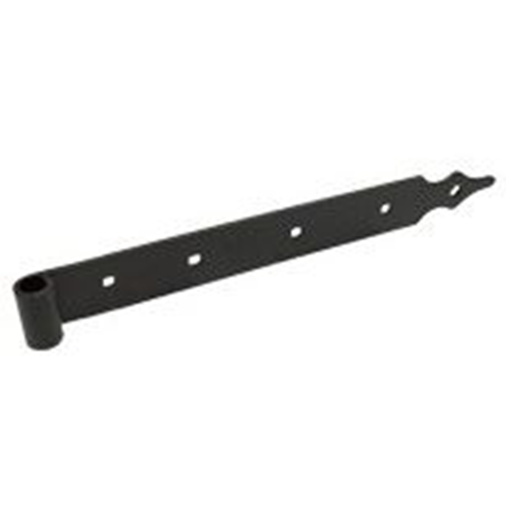 GB heng 400x40x5 pendia Ø16 Rustica epoxy zwart etiket | 1 stuk - 17243418