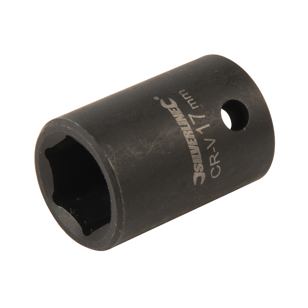 Silverline 1/2 metrische zeskant-krachtdop 17 mm