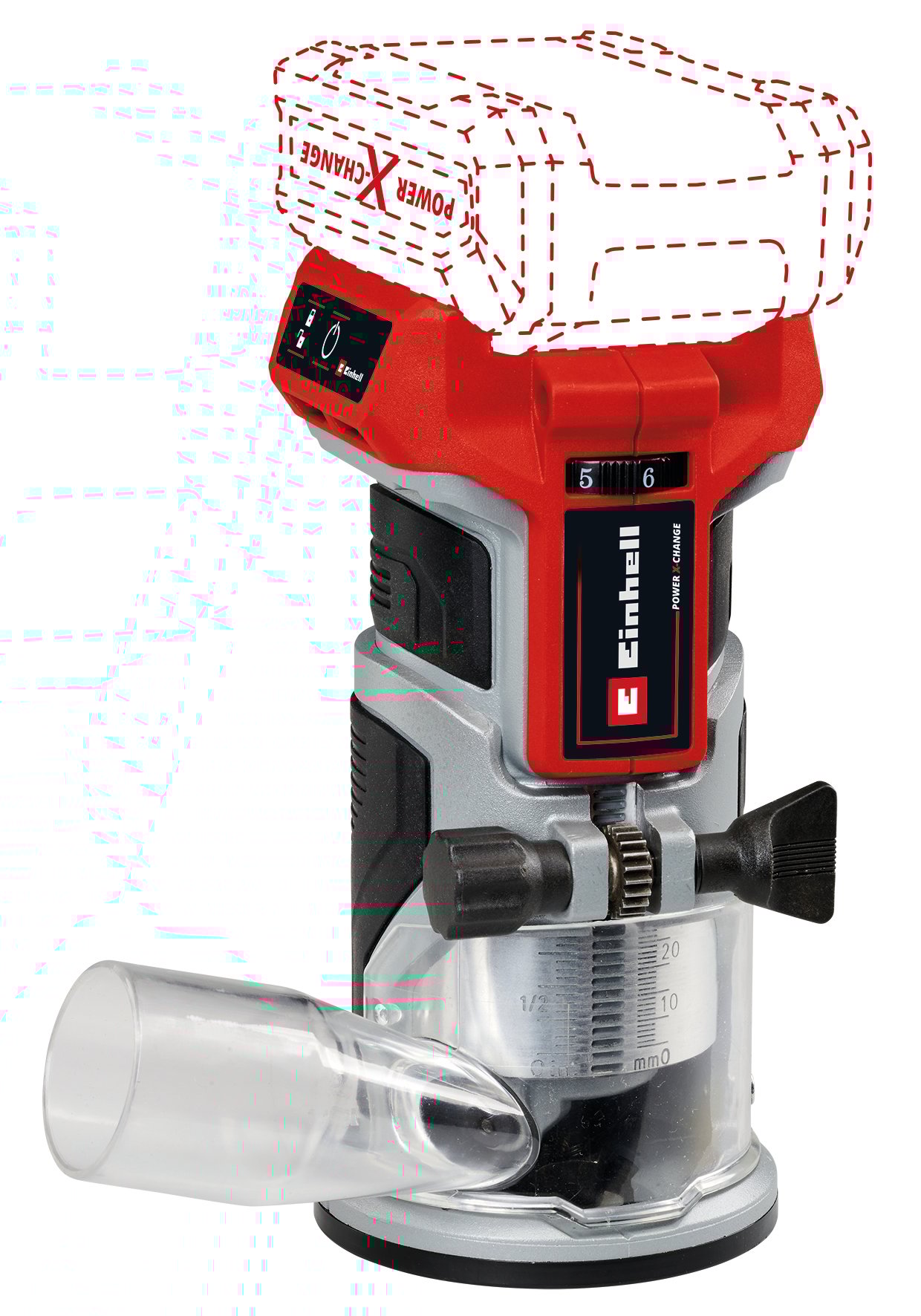 Einhell TP-ET 18 Li BL Solo - Accu Kantenfrees | 18V | Zonder accu en lader - 4350412 - 4350412