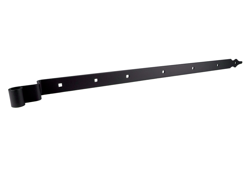 GB bochtheng 850x45x6 pendia Ø16 vierkant Rustica epoxy zwart etiket | 1 stuk - 17343860