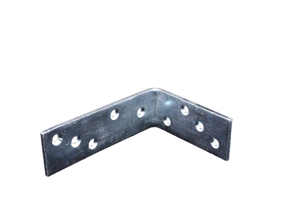 Waelbers Versterkingshoek 125x85mm zwart - 20 Stuk(s) - 4417.08