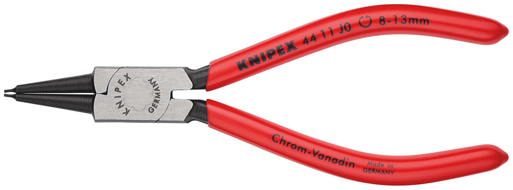 Knipex Borgveertang voor binnenringen in boringen | Kunststof bekleed | Zwart geatramenteerd - 44 11 J0 SB