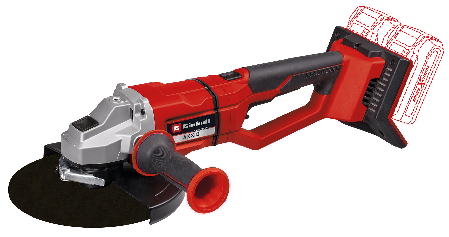 Einhell AXXIO 36/230 Q BL Li Solo - Accu Haakse Slijper | 36V | 230 mm | Zonder accu en lader - 4431160 4431160