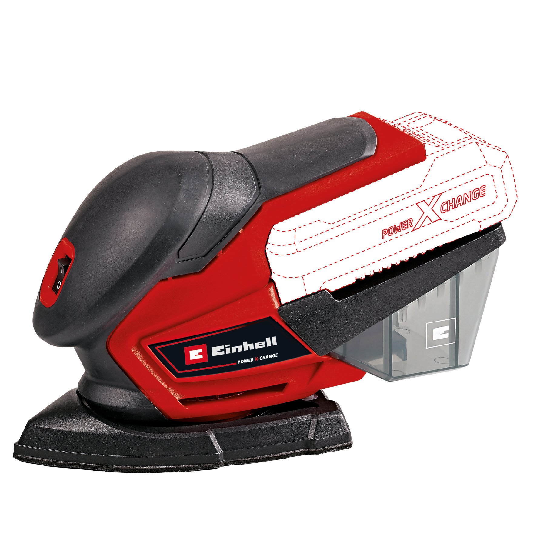 Einhell TE-OS 18/150 Li Solo - Accu Multischuurmachine | 18V | Zonder accu en lader - 4460708 - 4460708