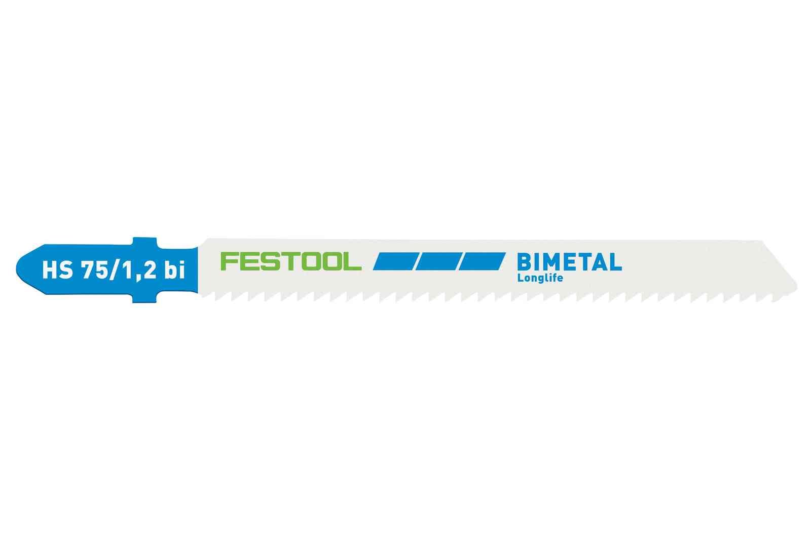Festool Accessoires Decoupeerzaagblad HS 75/1,2 BI/5 - 204270