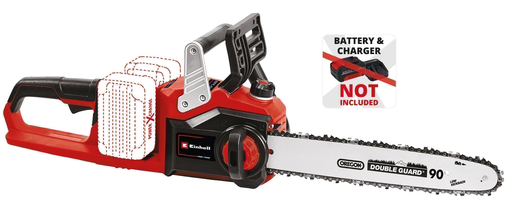 Einhell GP-LC 36/35 Li Solo - Accu Kettingzaag | 36V | 35 cm | Zonder accu en lader - 4501780 4501780