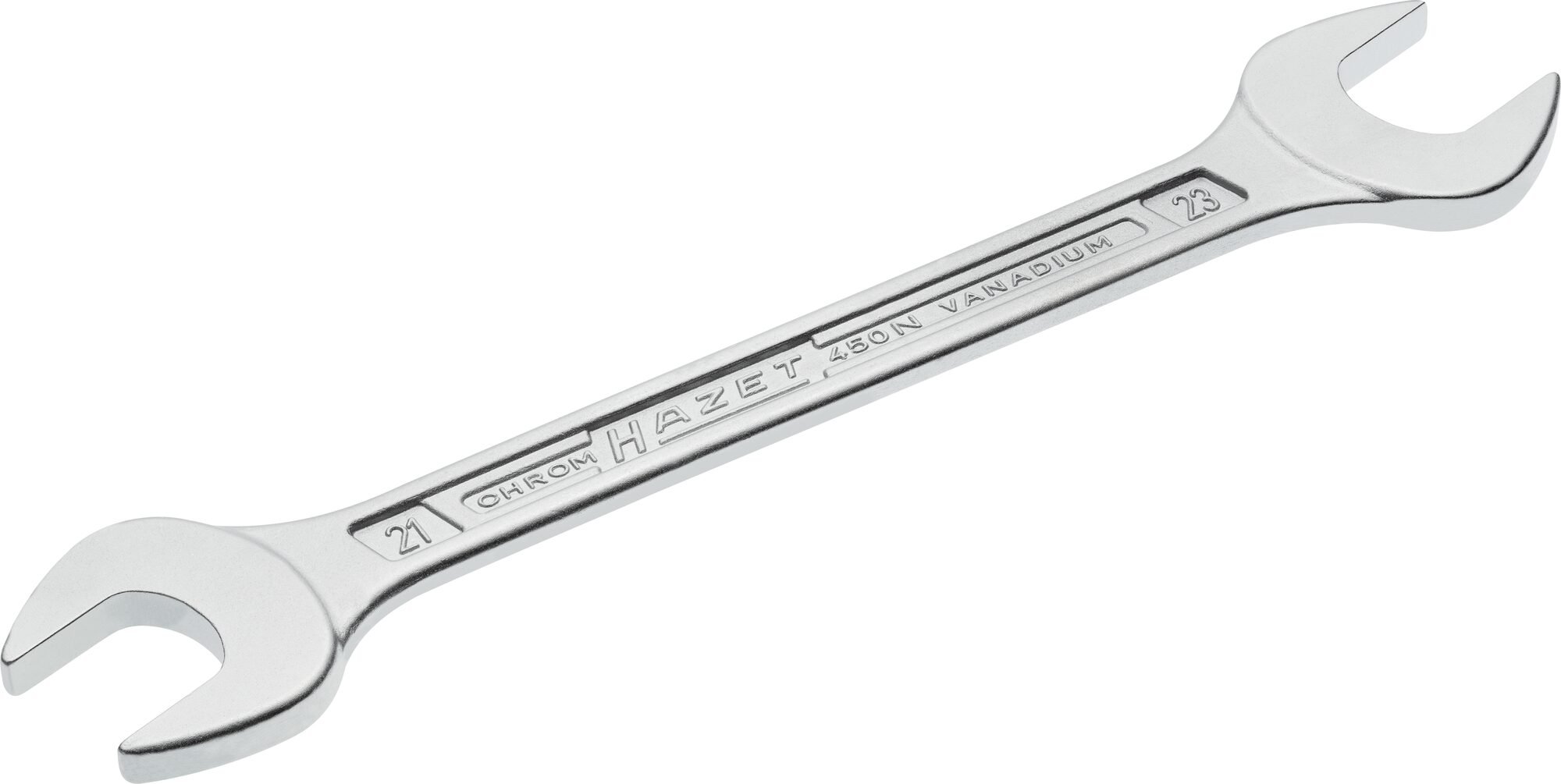 HAZET Dubbele steeksleutel 450N-21X23 · Buiten-zeskant-profiel · SW 21 x 23 mm