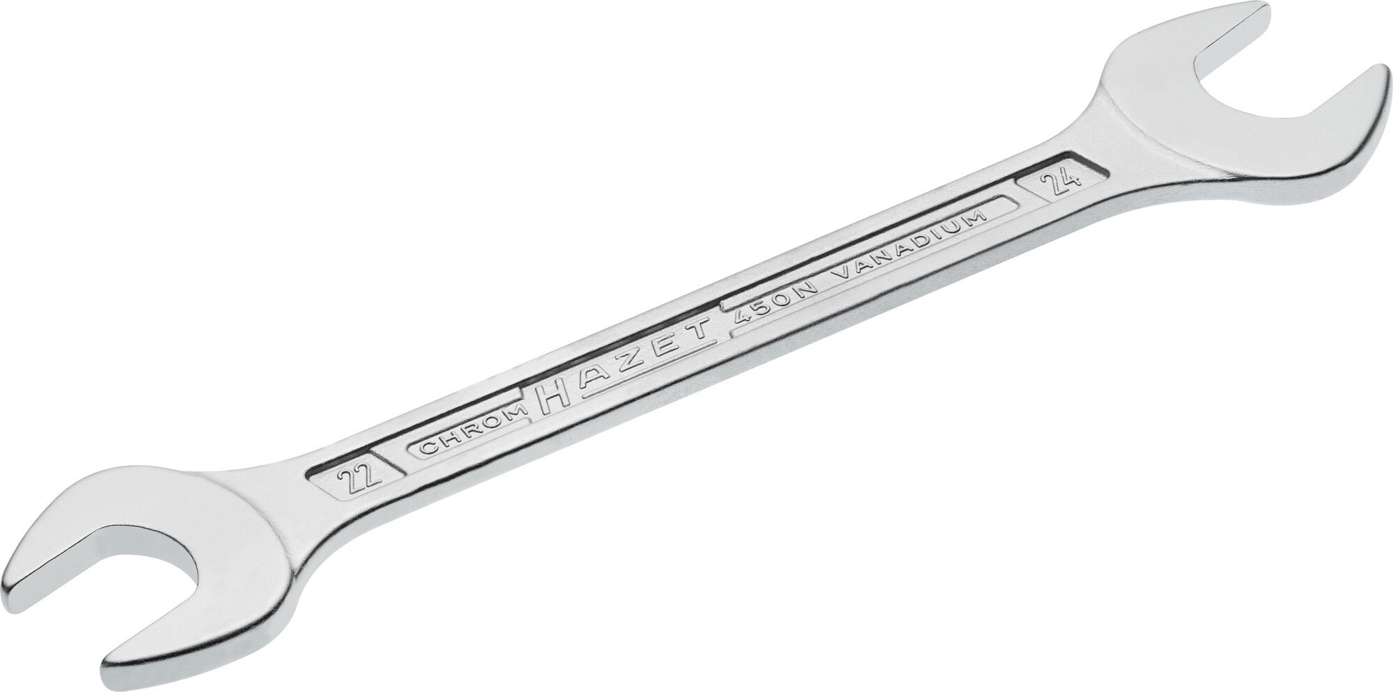 HAZET Dubbele steeksleutel 450N-22X24 · Buiten-zeskant-profiel · SW 22 x 24 mm