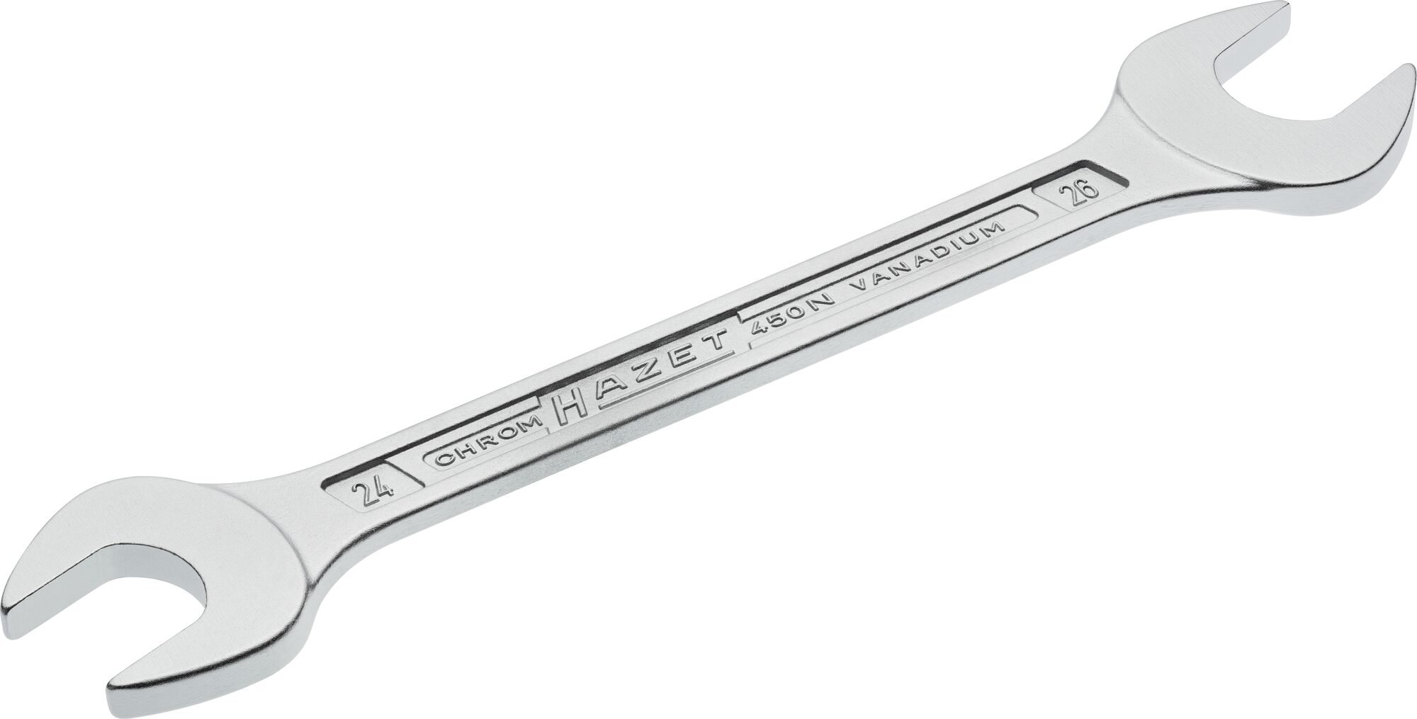 HAZET Dubbele steeksleutel 450N-24X26 · Buiten-zeskant-profiel · SW 24 x 26 mm