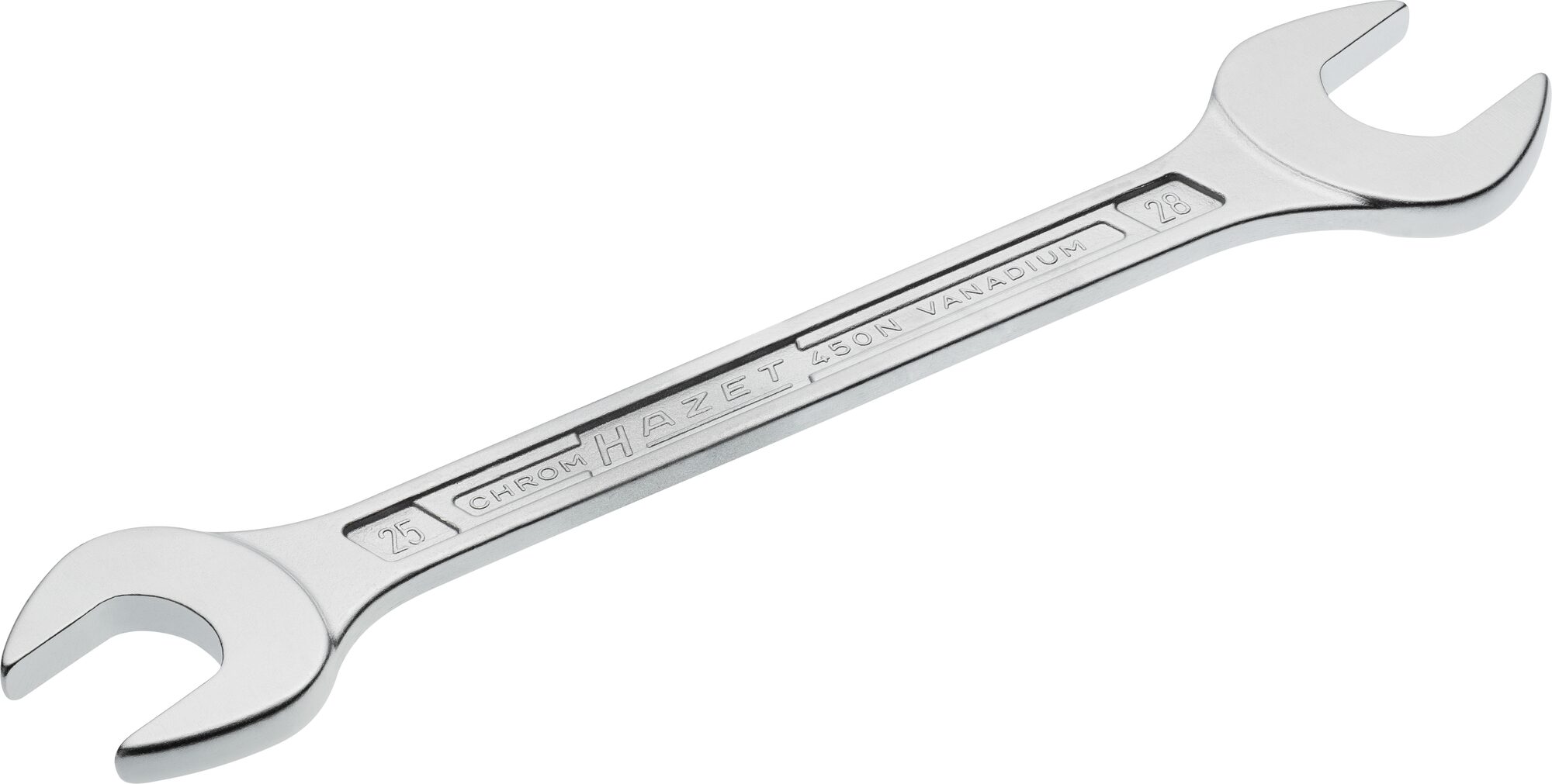 HAZET Dubbele steeksleutel 450N-25X28 · Buiten-zeskant-profiel · SW 25 x 28 mm
