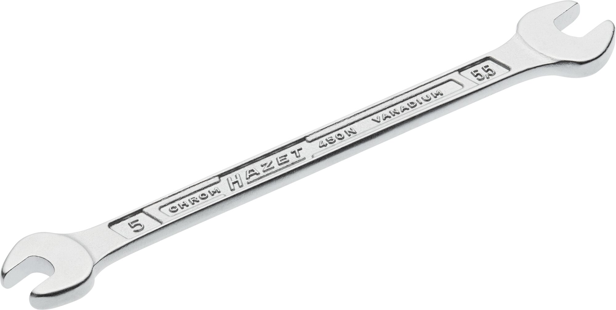 HAZET Dubbele steeksleutel 450N-5X5.5 · Buiten-zeskant-profiel · SW 5 x 5,5 mm