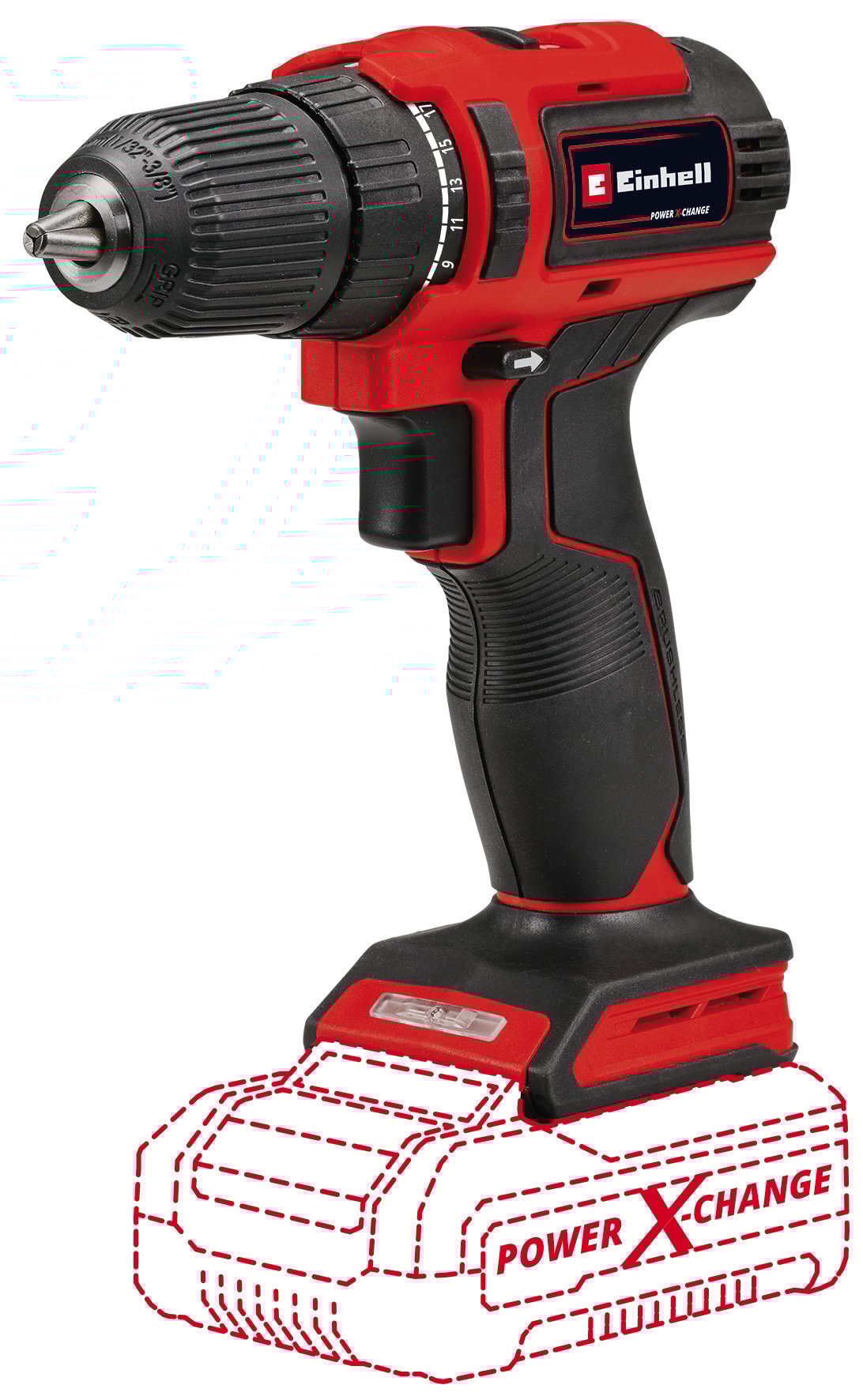Einhell TE-CD 18/40 Li BL Solo - Accu Boor-/Schroefmachine | 18V | 40Nm | Zonder accu en lader - 4513997