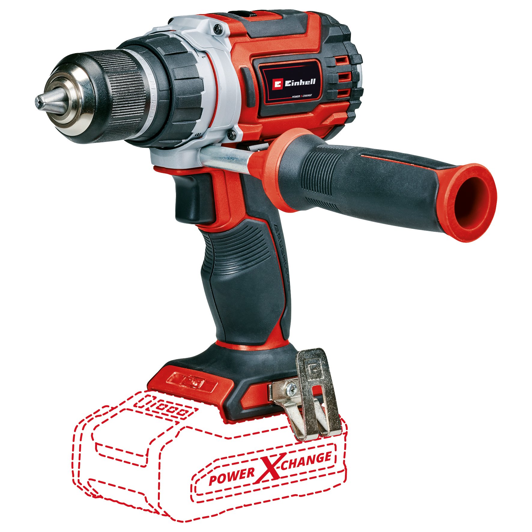 Einhell TP-CD 18/60 Li BL Solo - Accu Boor-/Schroefmachine | 18V | 60 Nm | Zonder accu en lader - 4514210 4514210