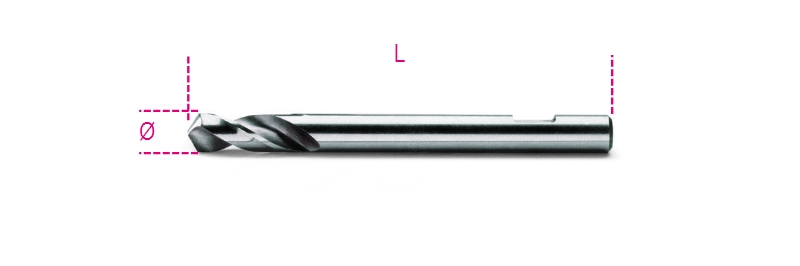 Beta Centreer boor voor gatfrezen 451 HSS 451PA - 004510103