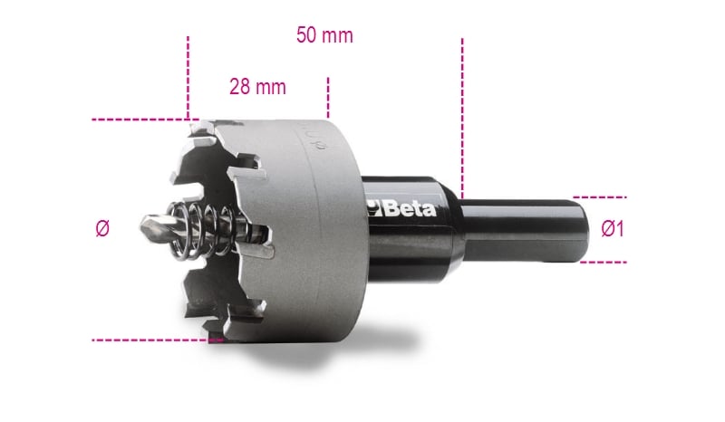 Beta Gatfrezen met hardmetalen tanden 452 45 - 004520045