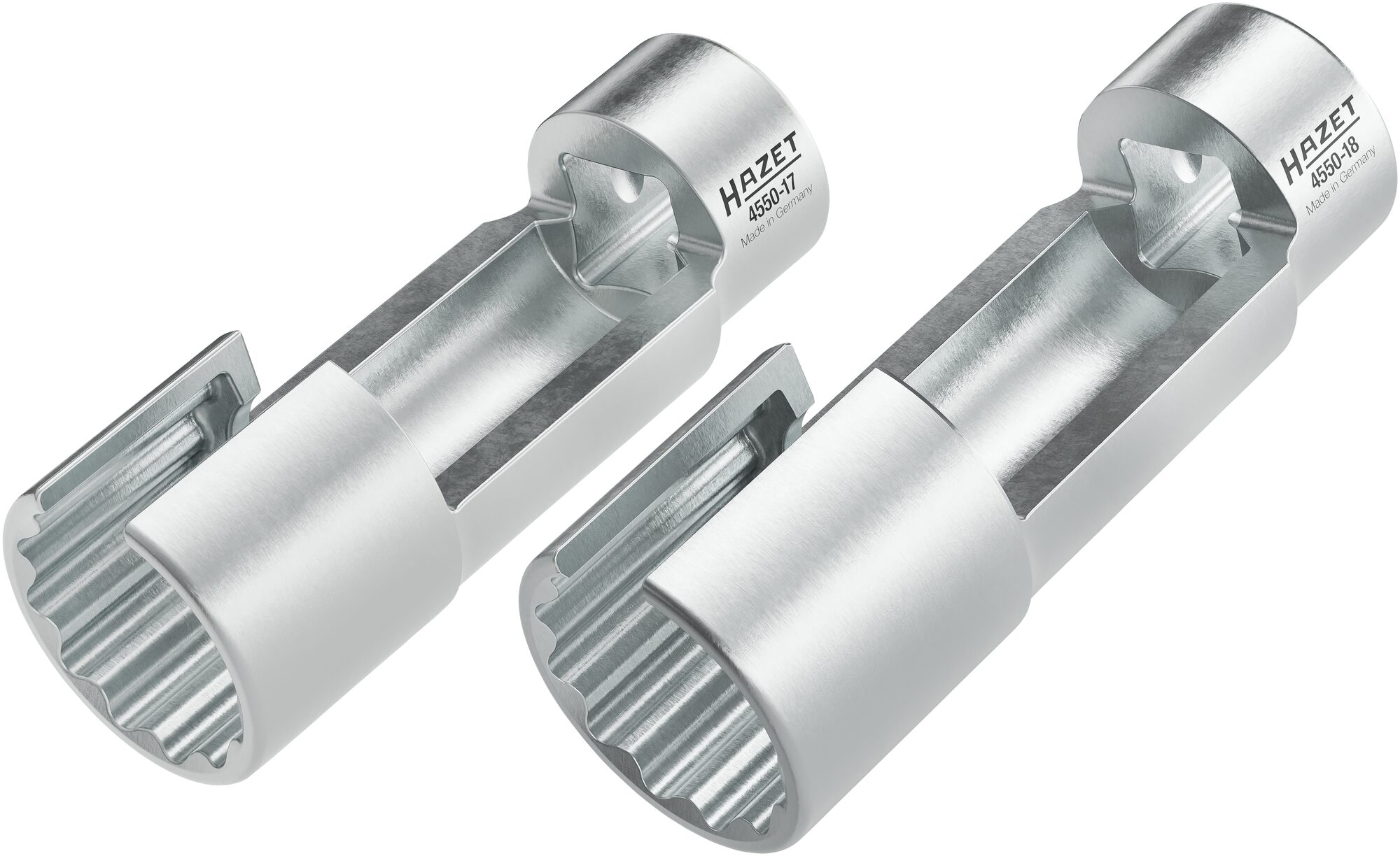 HAZET Injectieleidingsleutel set 4550-1718/2 · 2-delig · 17 · 18
