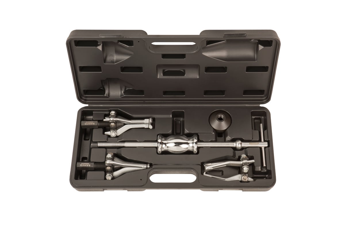 Bahco Trekkerset | met interne en externe uitdraaiers en glijhamer - 5-delig - 4590SHS5