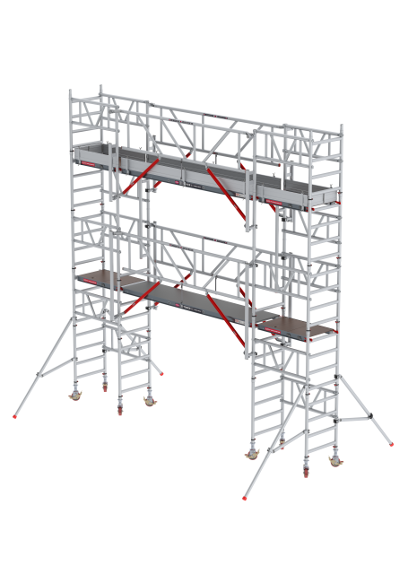 Altrex MiTOWER CONNECT uitbreidingsset - 6.2 m platformhoogte - 1.85 m houten platform - C003106