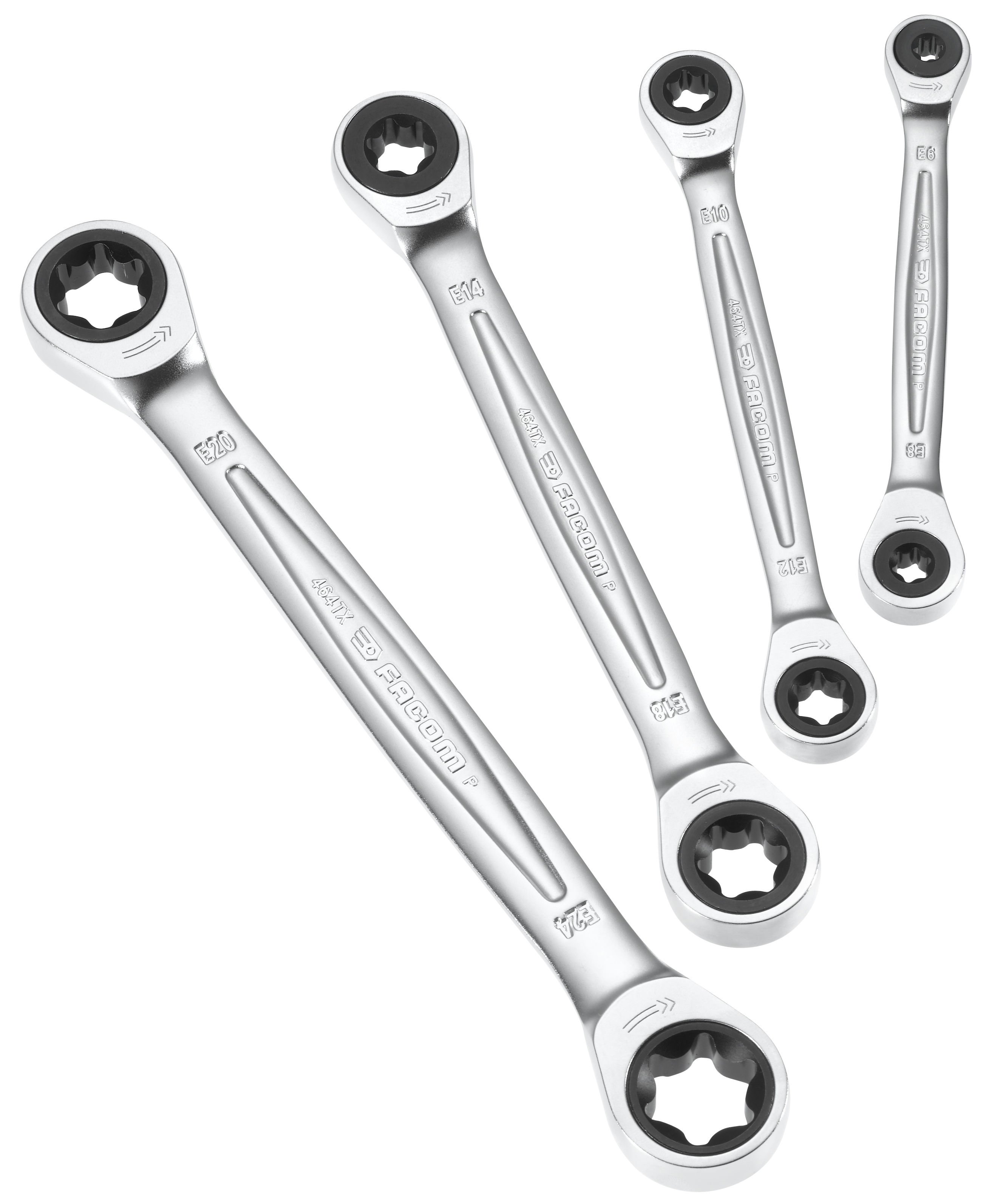 Facom 464TX.J4PB | Ringratelsleutels | TORX | Set - 464TX.J4PB