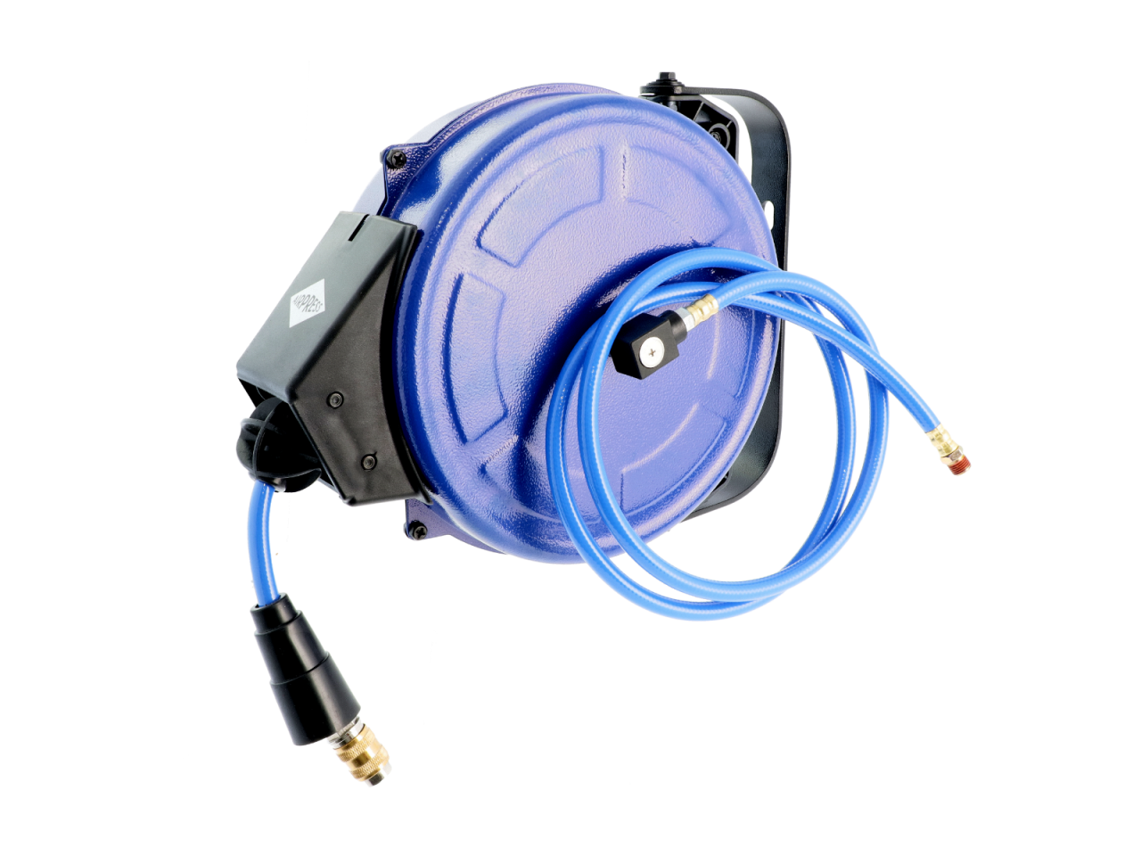 Airpress 4650808 | Luchtslanghaspel | wandmodel zelfoprollend | 1/4" | 8 m | 15 bar